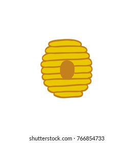 beehive doodle icon