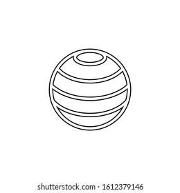 Beehive icon. Farm symbol. Logo design element