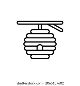 Beehive icon sign symbol illustration