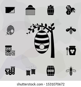 beehive icon. Universal set of beekeeping for website design and development, app development