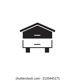 beehive icons  symbol vector elements for infographic web
