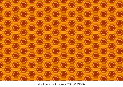 PATRÓN DE BEEHIVE. EN AMARILLO Y NARANJA. GRAN PARA FONDOS DE PRODUCTOS, BANDERAS Y MÁS