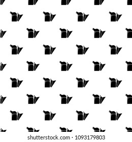 Beehive smoker pattern vector seamless repeating for any web design