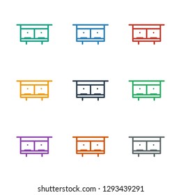 beehouse icon white background. Editable outline beehouse icon from agriculture. Trendy beehouse icon for web and mobile.