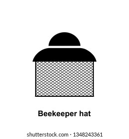 beekeeper hat icon. Element of beekeeping icon. Premium quality graphic design icon. Signs and symbols collection icon for websites, web design, mobile app