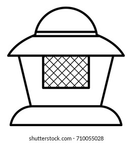 Beekeeper icon. Outline illustration of beekeeper vector icon for web design isolated on white background