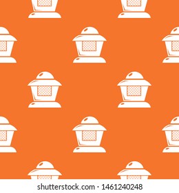 Beekeeper pattern vector orange for any web design best