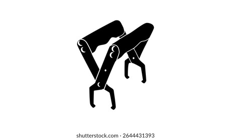 Beekeeping Frame Lifting Tool for Easy Removal of Beehives, Black Insulated Silhouette