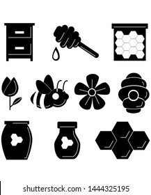 
Beekeeping Icon vector symbol icon