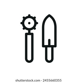 Beekeeping tools isolated icon, beekeeping supplies vector symbol with editable stroke