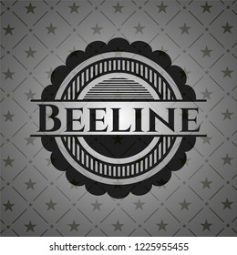 Beeline dark icon or emblem