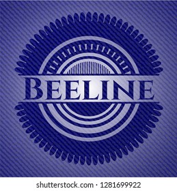 Beeline denim background