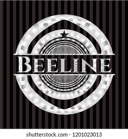 Beeline silver emblem or badge