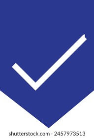 Beenhere icon blue color eps format