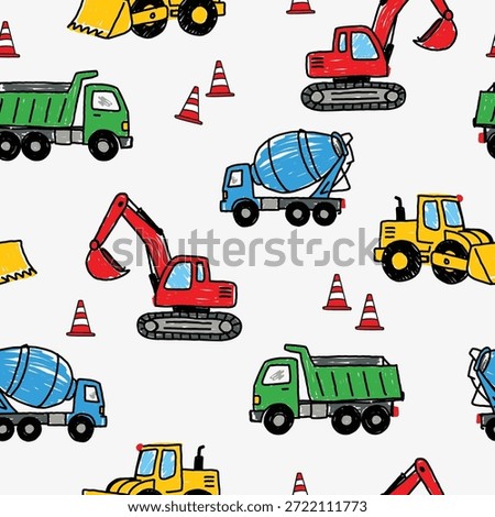 BEEP! Let's Do It! Construction Trucks