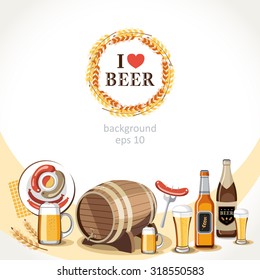 Beer background 