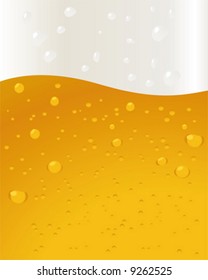 Beer Background bubbles
