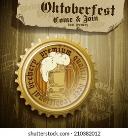 beer background Oktoberfest
