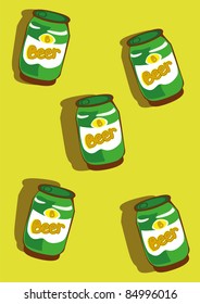 beer Bank. vector