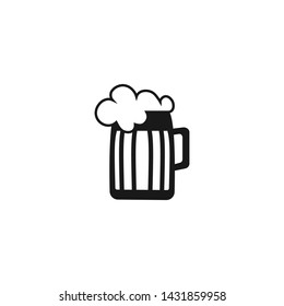 Beer Bar Icon Logo Vector