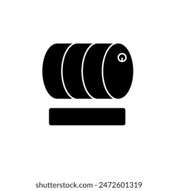 beer barrel concept line icon. Simple element illustration. beer barrel concept outline symbol design.