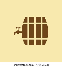 Beer Barrel Icon.