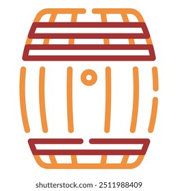 Beer Barrel icon for web, app, infographic, etc