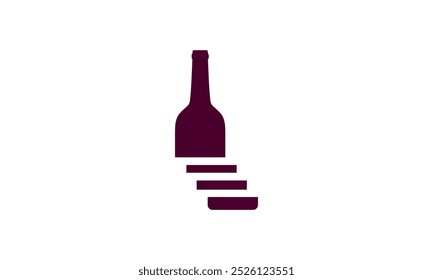 a beer basement themed graphic image, on a white background. vector graphic base.