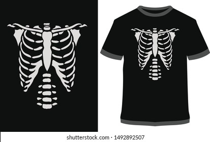 Beer Belly Xray Skeleton - vector design illustration, it can use for label, logo, sign, sticker or printing for the t-shirt.