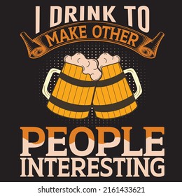 Beer best t shirt design