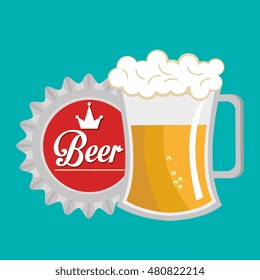 beer beverage drink isolated