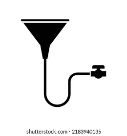Beer bong icon design isolated on white background. vector illustration