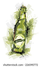 Botella de cerveza