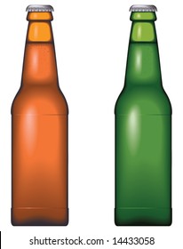 Beer bottle - blend and gradient only