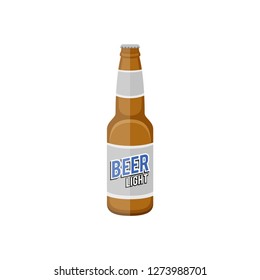 Beer bottle concept line icon. Simple element illustration. Beer bottle concept outline symbol design. Can be used for web and mobile UI/UX. Modern vector style.