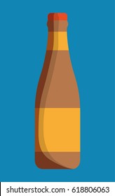 Beer bottle drink design