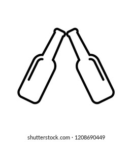 Beer bottle icon