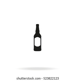 Beer Bottle Icon.