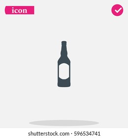 Beer bottle icon.