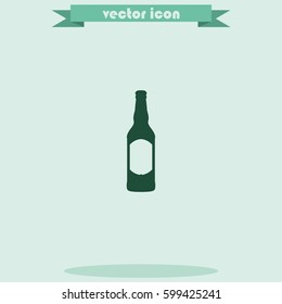 Beer bottle icon.