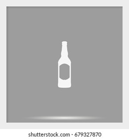 Beer bottle icon.