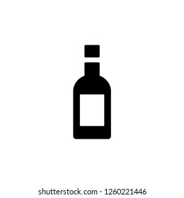 Beer Bottle icon vector