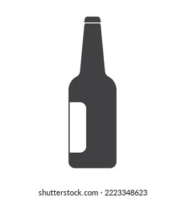 Bierflaschensymbol Vektorgrafik