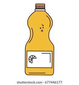 beer bottle isolated icon