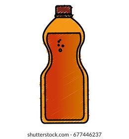 beer bottle isolated icon