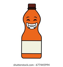 beer bottle kawaii character