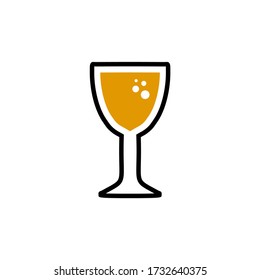 beer bottle logo vector design