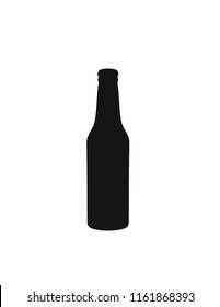 Beer Bottle Silhouette