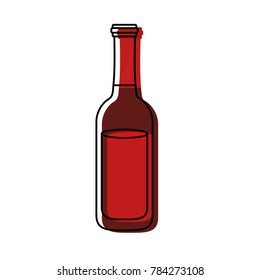 beer bottle  vector ilustration