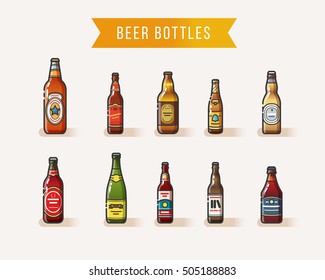 Beer bottles